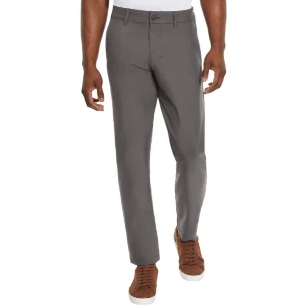Marc New York Men’s Commuter Pant Slim Fit Four-Way Stretch Fabric, 38x32 w/snag